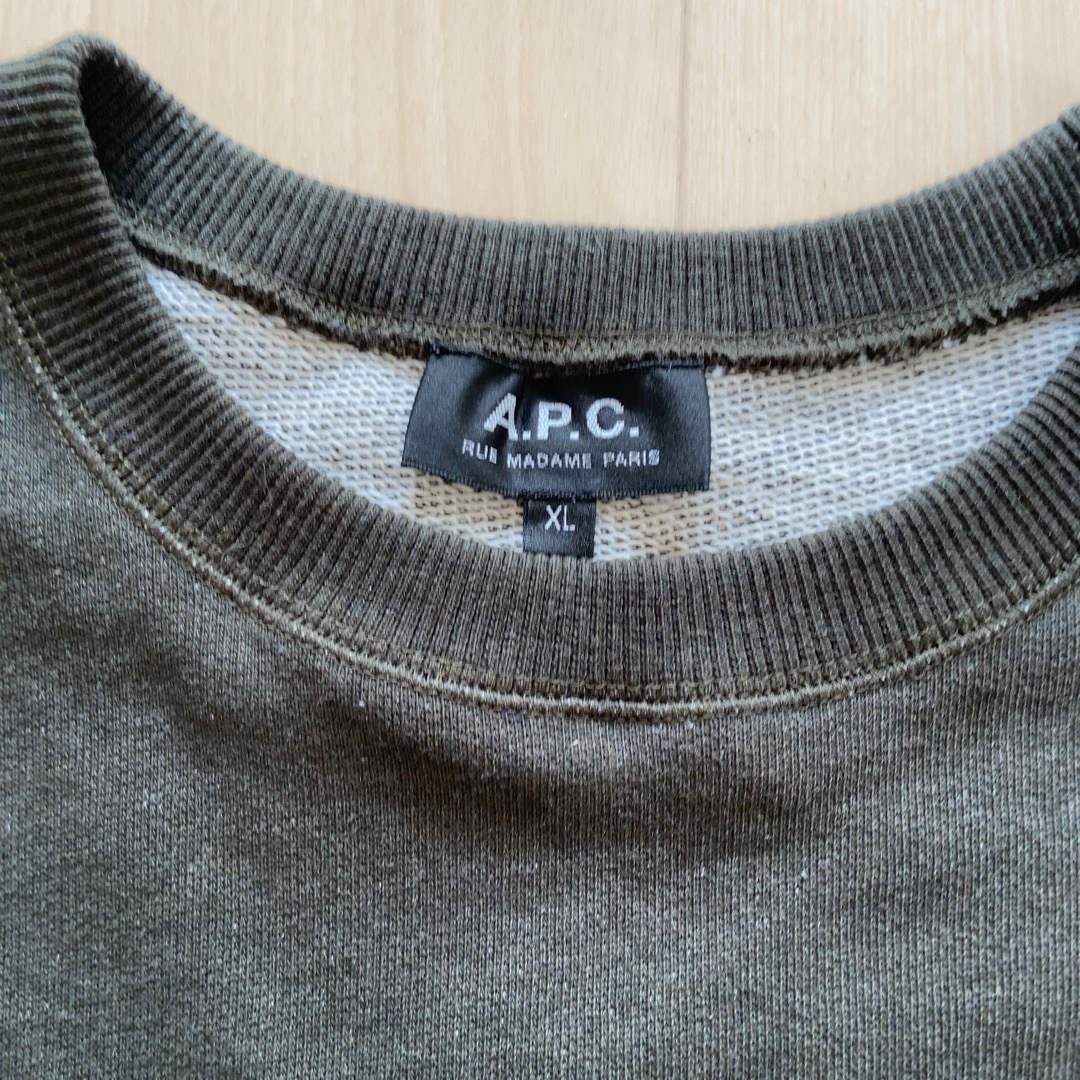 A.P.C(アーペーセー)のA.P.C. ロゴスウェット XL メンズのトップス(スウェット)の商品写真