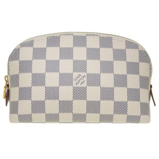 ルイヴィトン(LOUIS VUITTON)の【本物保証】 新品同様 ルイヴィトン LOUIS VUITTON ダミエ アズール ポシェット コスメティック PM ポーチ N60024(ポーチ)