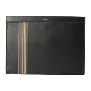 ポールスミス(Paul Smith)の新品 ポールスミス PAUL SMITH クラッチバッグ DOCUMENT CASE  ブラック(セカンドバッグ/クラッチバッグ)