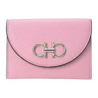 フェラガモ(Ferragamo)の新品 フェラガモ FERRAGAMO カードケース SOFT CARD HOLDER バブルガム(名刺入れ/定期入れ)