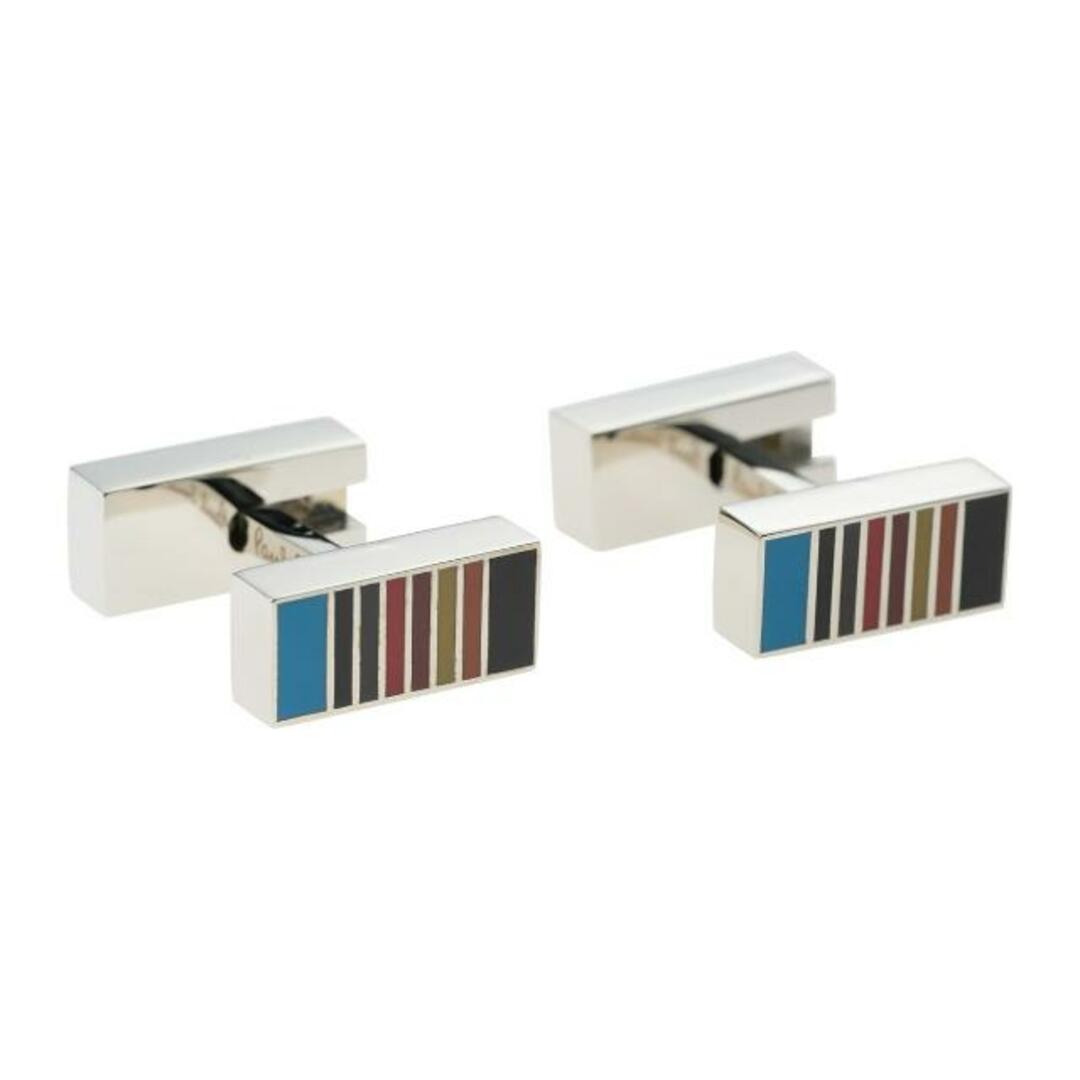 Paul Smith(ポールスミス)の新品 ポールスミス PAUL SMITH カフスボタン CUFFLINKS FRIP SIGNATURE マルチカラー メンズのファッション小物(カフリンクス)の商品写真