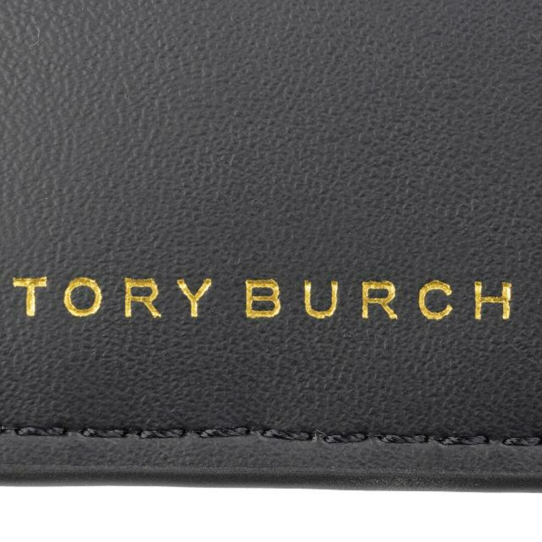 Tory Burch(トリーバーチ)の新品 トリーバーチ TORY BURCH 2つ折り財布 ウィラ ブラック レディースのファッション小物(財布)の商品写真