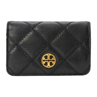 トリーバーチ(Tory Burch)の新品 トリーバーチ TORY BURCH 2つ折り財布 ウィラ ブラック(財布)