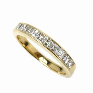 タサキ(TASAKI)のTASAKI タサキ K18YG イエローゴールド ハーフエタニティ リング・指輪 ダイヤモンド0.63ct 9号 2.5g レディース【中古】【美品】(リング(指輪))