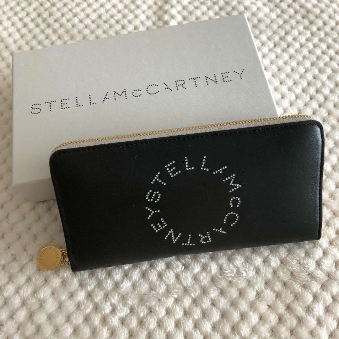 Stella McCartney(ステラマッカートニー)の新品未使用 ◆Stella McCartney◆ロゴ ラウンドジップ 長財布 レディースのファッション小物(財布)の商品写真