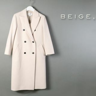 ベイジ(BEIGE,)の807 新品 BEIGE, ベイジ, LAIRES チェスターコート ロング30(ロングコート)