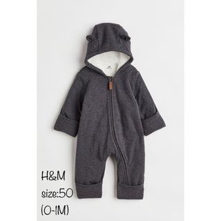 H&H - H&M♡フーデッドオールインワンスーツ