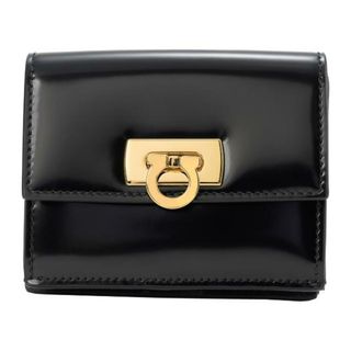 Ferragamo - 【中古】Ferragamo フェラガモ レザー ガンチーニ がま口 ...