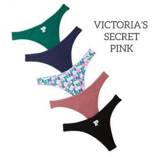 ヴィクトリアズシークレット(Victoria's Secret)のクリアランス♡ヴィクトリアシークレット コットンソング 5枚セット XS(ショーツ)