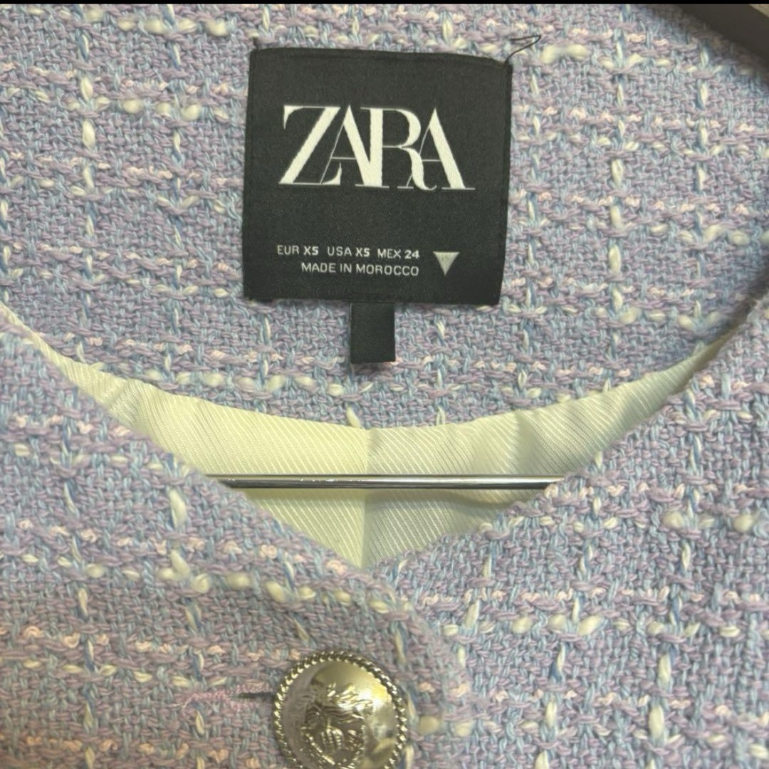 ZARA(ザラ)の新品 ZARA ツイードセットアップ レディースのレディース その他(セット/コーデ)の商品写真