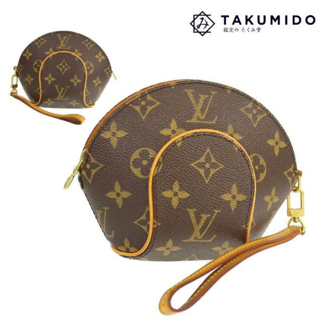 ルイヴィトン ポーチ ミニ エリプス M51129  モノグラム ブラウン LOUIS VUITTON  | ブランド ファッション カバン 茶 コスメ アクセサリーポーチ ルイビトン ABランクファッション小物