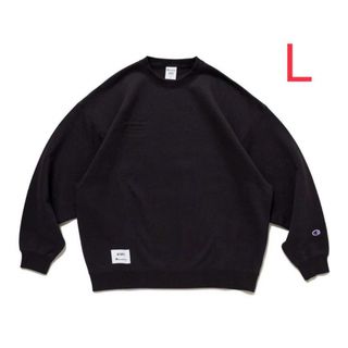 ダブルタップス(W)taps)の【L】Wtaps  Champion スエット スウェット クルーネック(スウェット)