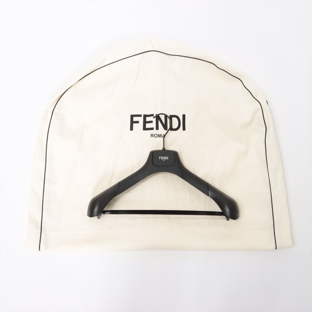 FENDI(フェンディ)のフェンディ ズッカ ウール×シルク 36 ブルー レディース その他アウタ レディースのジャケット/アウター(その他)の商品写真