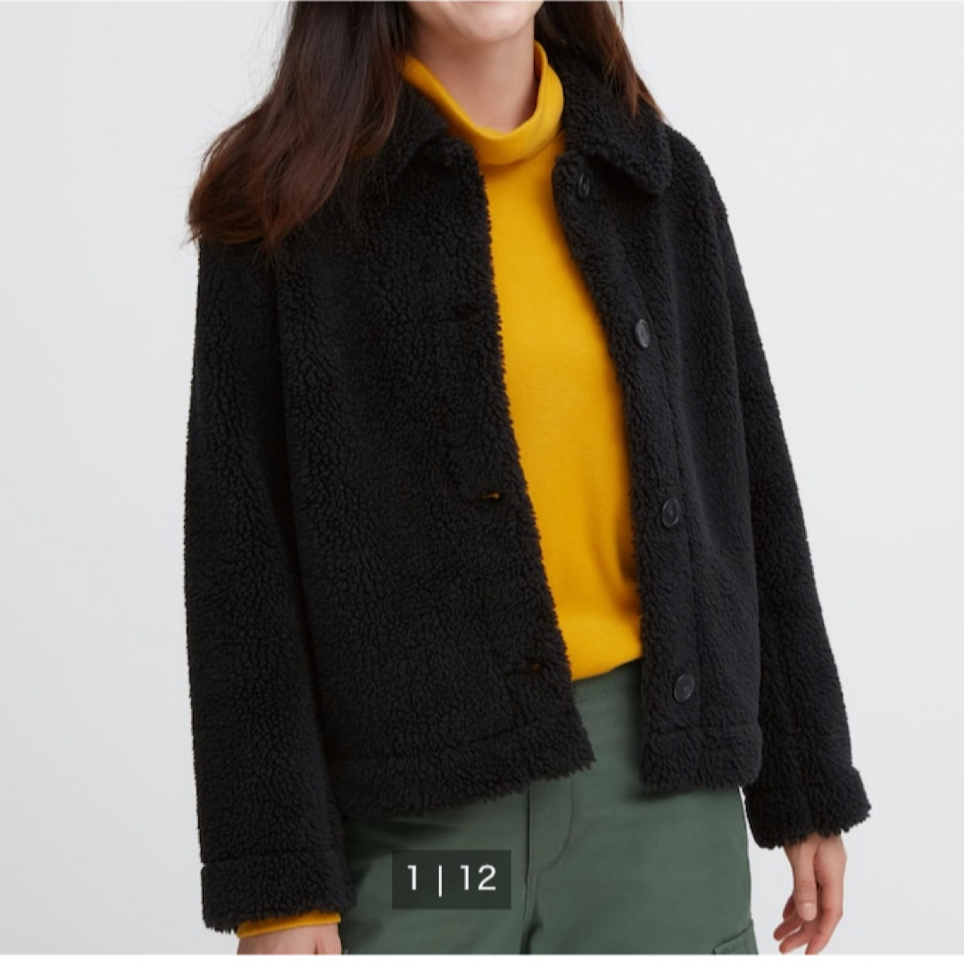 UNIQLO(ユニクロ)のボア　アウター　ユニクロ レディースのジャケット/アウター(ブルゾン)の商品写真