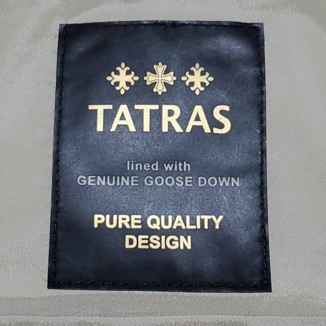 TATRAS(タトラス)の数回使用 S タトラス ダウン ベスト ベージュ ラクーン ファー サヴォナロラ レディースのジャケット/アウター(ダウンベスト)の商品写真