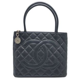 CHANEL - 　シャネル CHANEL 復刻トート A01804 キャビアスキン メンズ トートバッグ