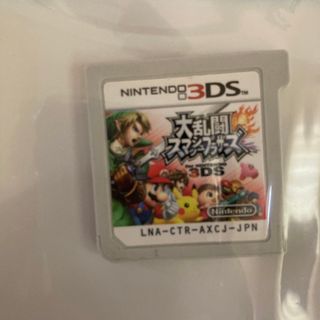 ニンテンドー3DS(ニンテンドー3DS)の3ds大乱闘スマッシュブラザーズ動作品ソフトのみ(携帯用ゲームソフト)