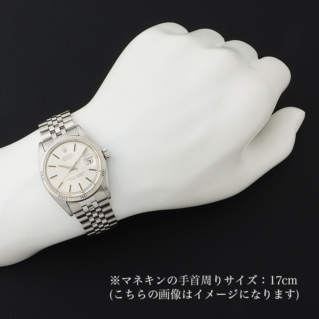 ROLEX(ロレックス)のロレックス デイトジャスト 1601 シルバー バー バタフライローター 6番 メンズ アンティーク 腕時計 メンズの時計(腕時計(アナログ))の商品写真