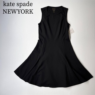 ケイトスペードニューヨーク(kate spade new york)の美品　kate spade NEWYORK ケイトスペード　ドレス　ワンピース(ひざ丈ワンピース)