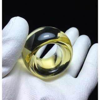 ⭐︎【天然】シトリン リング 22mm(リング(指輪))