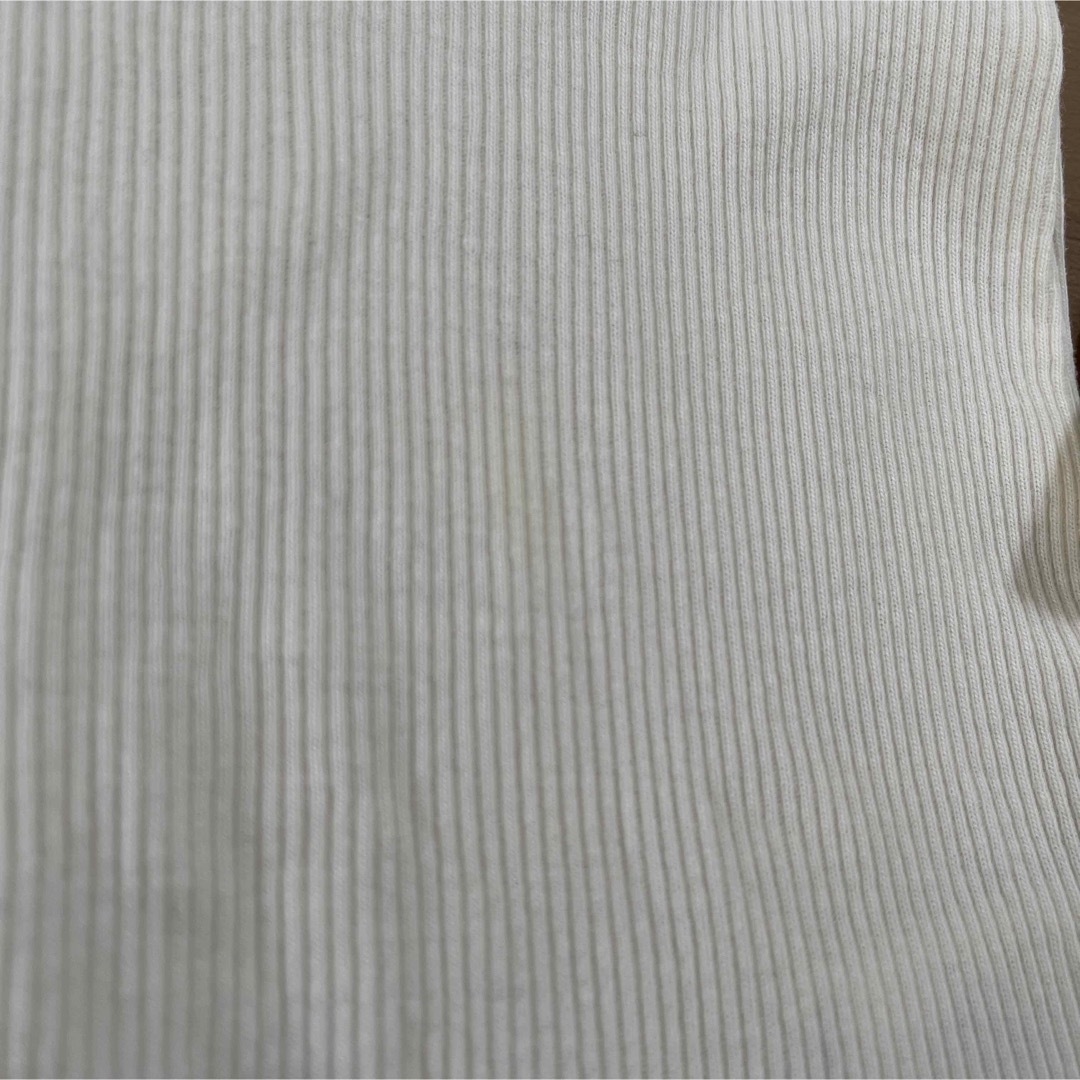 西松屋(ニシマツヤ)の長袖白ブラウス　トップス　90サイズ キッズ/ベビー/マタニティのキッズ服女の子用(90cm~)(ブラウス)の商品写真