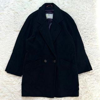 アクアスキュータム(AQUA SCUTUM)の美品 アクアスキュータム Aquascutum チェスターコート ウール100%(チェスターコート)