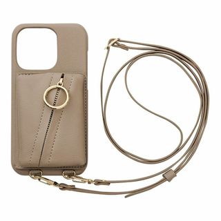 【色: beige】UNiCASE iPhone14 Pro ケース MAELY(その他)