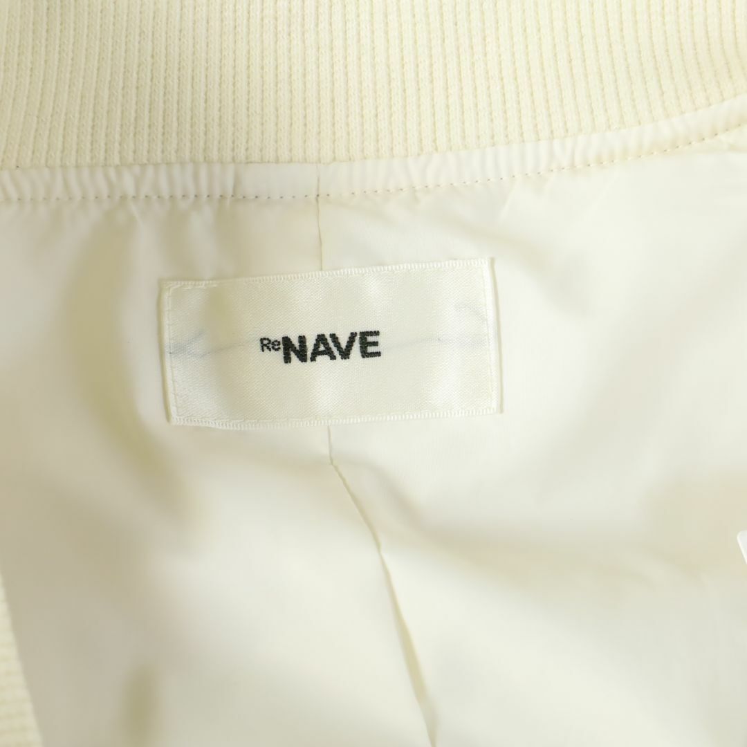 KNAVE(ネイヴ)の950 新品 NAVE ネイヴ タフタダウンブルゾン ショートジャケット 1 レディースのジャケット/アウター(ダウンジャケット)の商品写真
