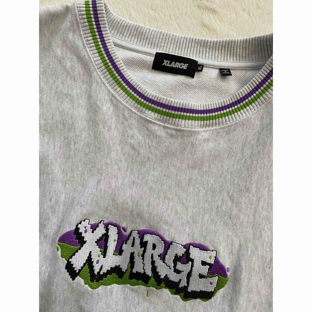 XLARGE(エクストララージ)のXLARGE スウェット　XL グレー メンズのトップス(スウェット)の商品写真