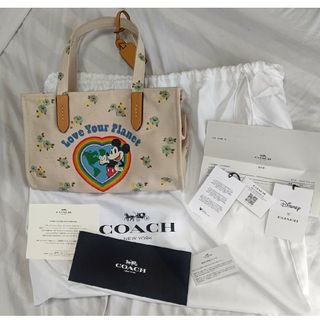 人気カラー　coach 人気のトートバッグ　限定１個