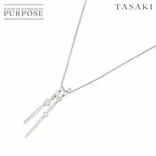 ネックレスTASAKI アブストラクト スター ペンダント タサキ ダイヤ ネックレス