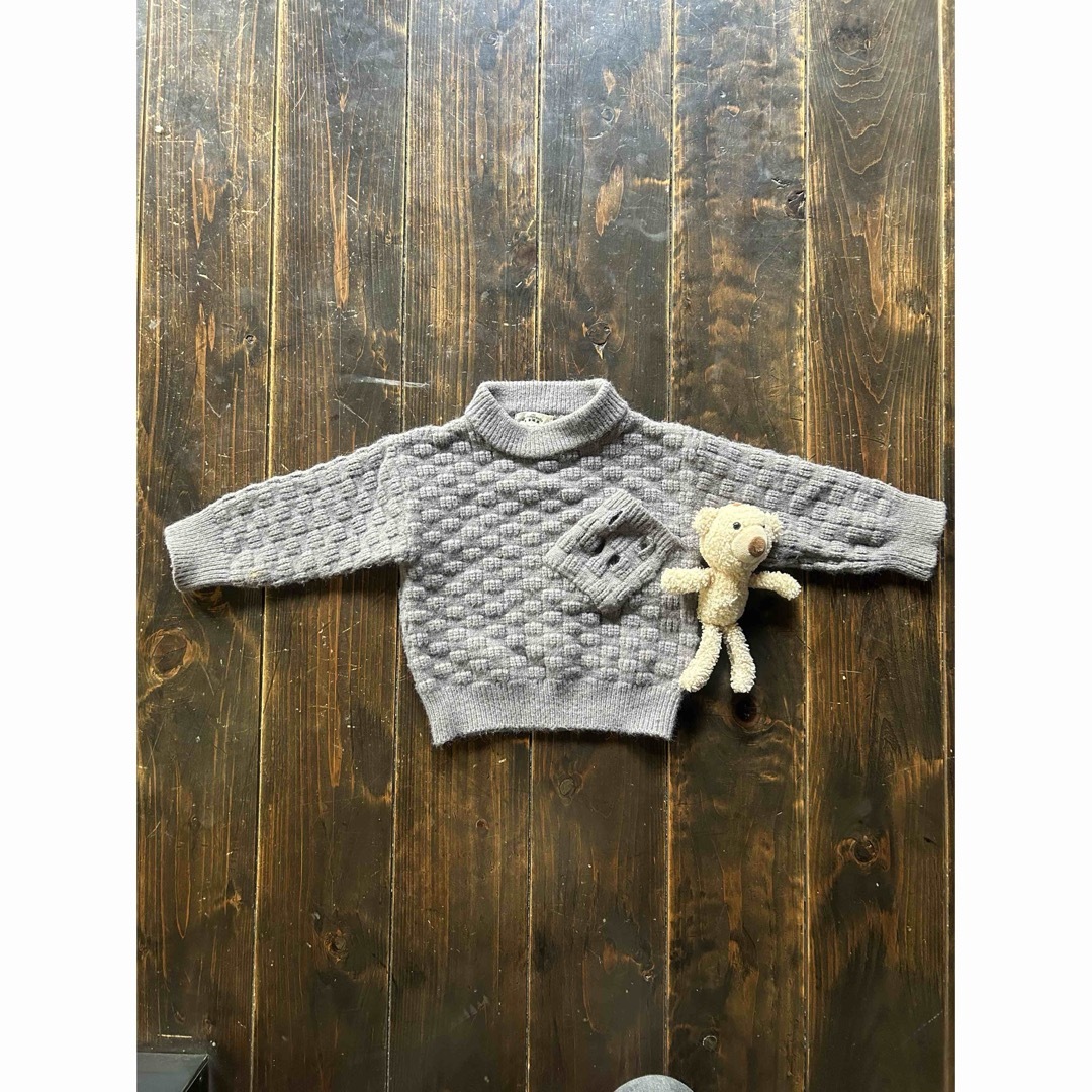 韓国　子ども服　ニット キッズ/ベビー/マタニティのキッズ服女の子用(90cm~)(ニット)の商品写真