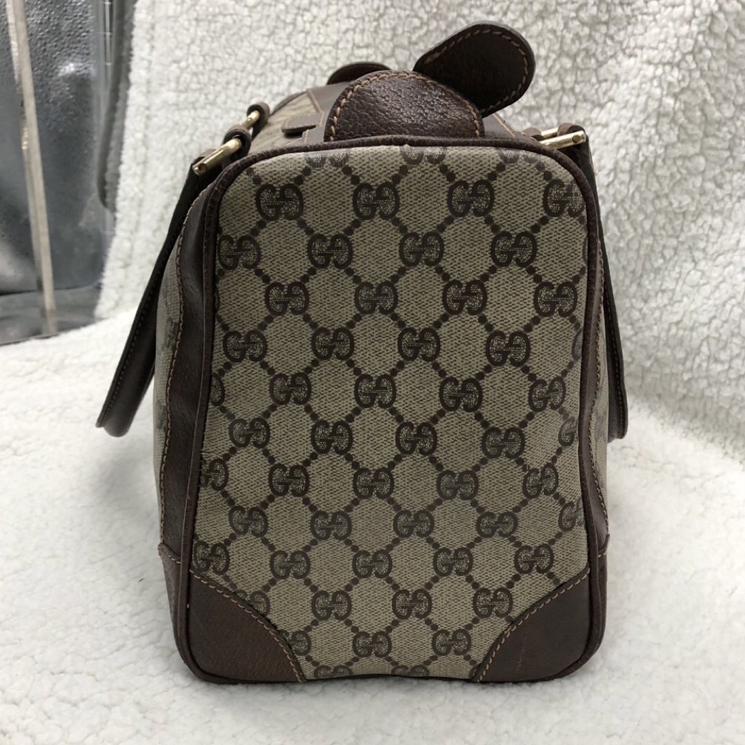 Gucci(グッチ)のGUCCI オールドグッチ　GGスプリーム ボストンバッグ PVC レディースのバッグ(ボストンバッグ)の商品写真