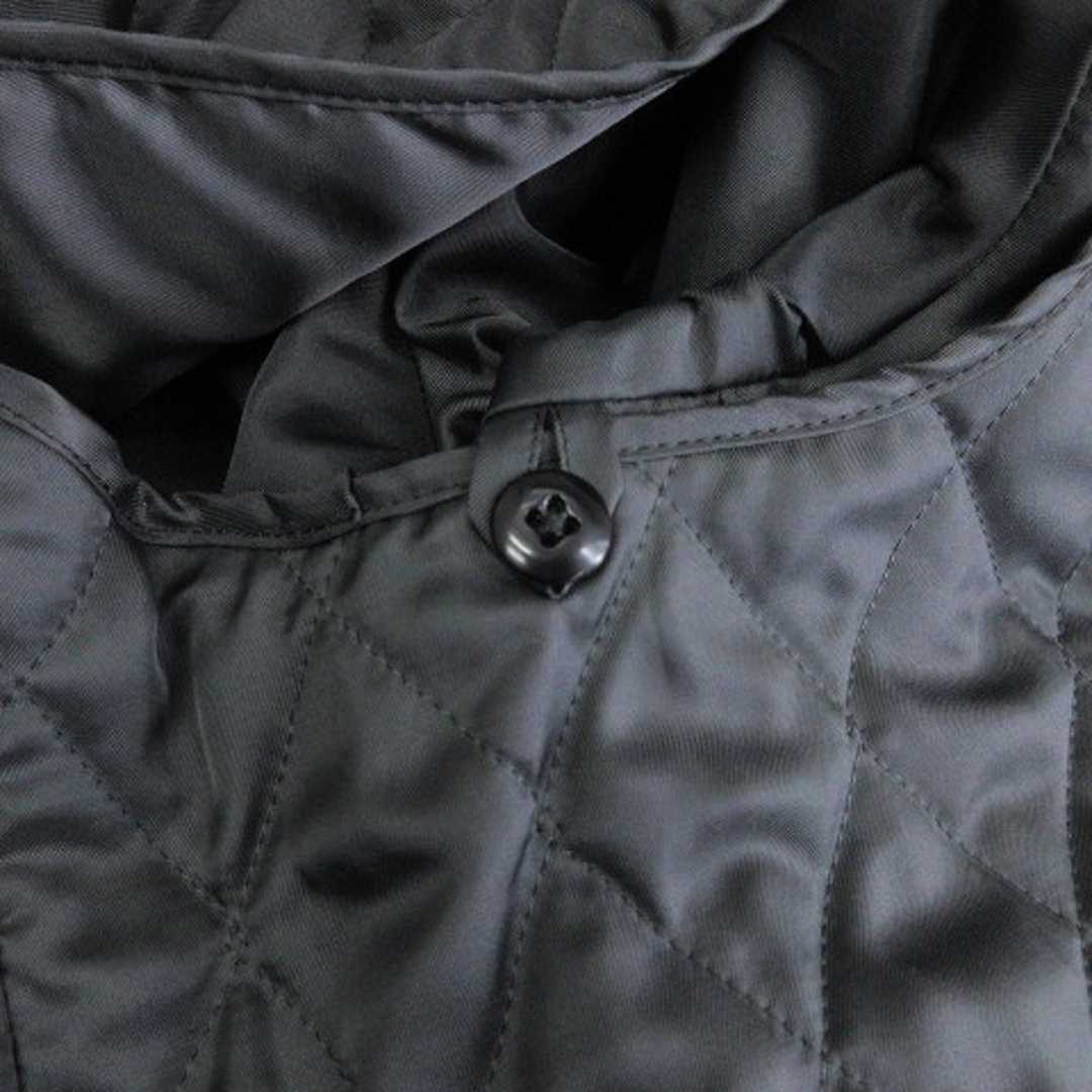 UNITED ARROWS(ユナイテッドアローズ)のユナイテッドアローズ ステンカラーコート 黒 ブラック S ■SM1 メンズのジャケット/アウター(ステンカラーコート)の商品写真