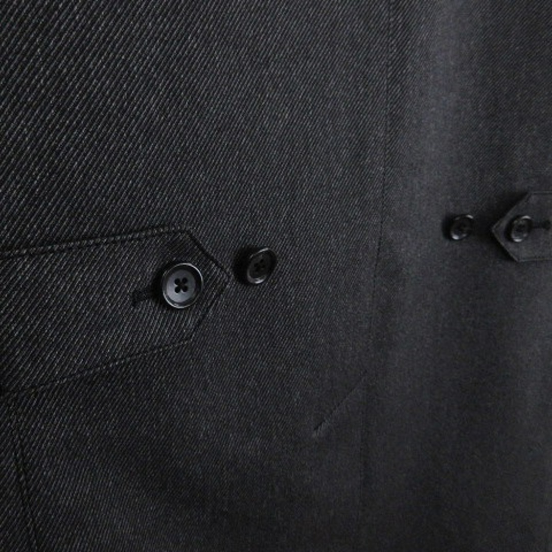 UNITED ARROWS(ユナイテッドアローズ)のユナイテッドアローズ ステンカラーコート 黒 ブラック S ■SM1 メンズのジャケット/アウター(ステンカラーコート)の商品写真
