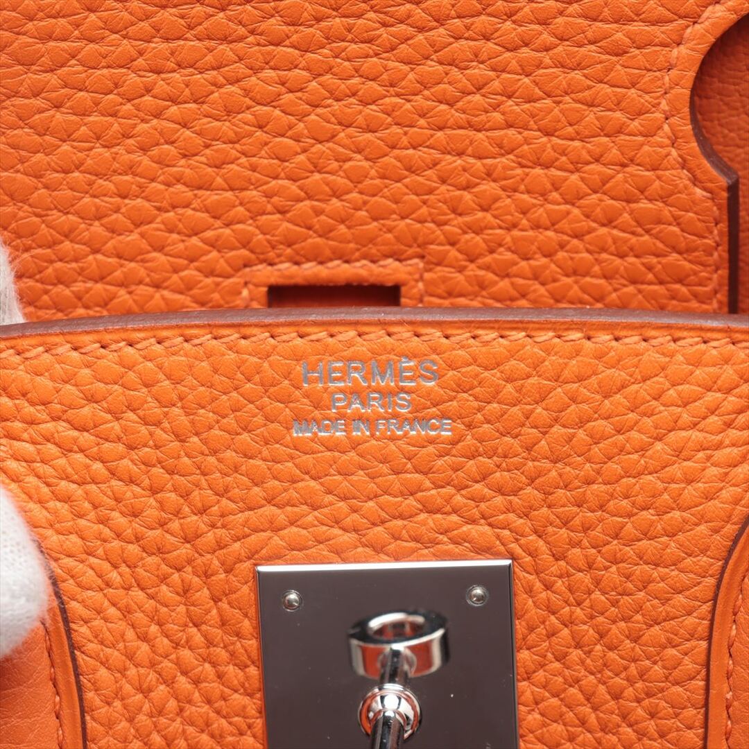 Hermes(エルメス)のエルメス バーキン30 トリヨンクレマンス  オレンジポピー ユニセックス レディースのバッグ(ハンドバッグ)の商品写真
