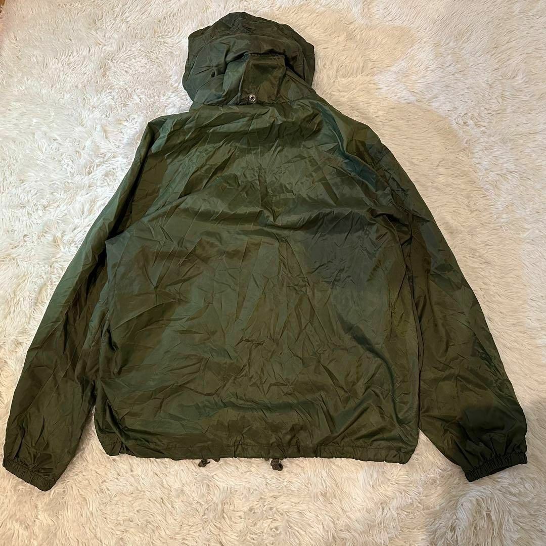 STUSSY - 希少 stussy ナイロンジャケット カーキ フード収納 胸 STUSSY - 希少 stussy ナイロンジャケット カーキ フード収納 胸