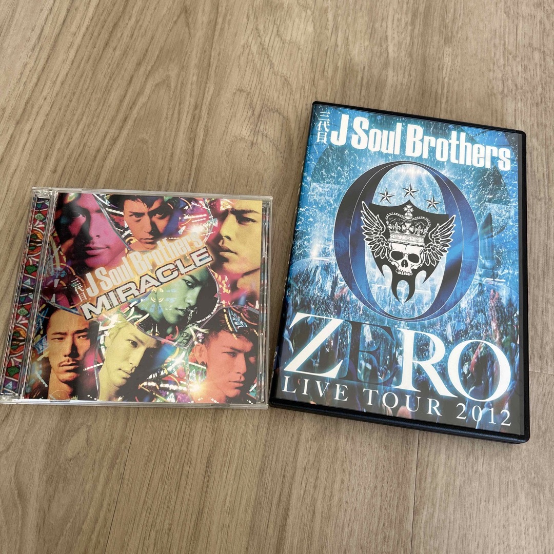 三代目 J Soul Brothers(サンダイメジェイソウルブラザーズ)のMIRACLE、ZERO LIVE TOUR 2012 エンタメ/ホビーのCD(ポップス/ロック(邦楽))の商品写真