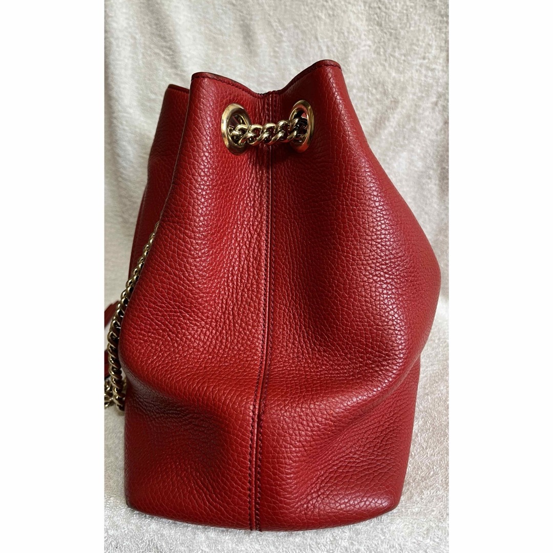 美品 GUCCI グッチ SOHO インターロッキングG ハンドバッグ 美品 GUCCI グッチ SOHO インターロッキングG ハンドバッグ