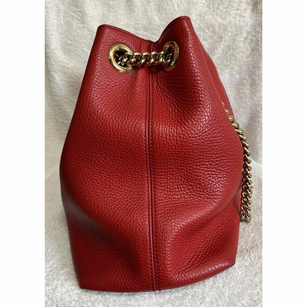 美品 GUCCI グッチ SOHO インターロッキングG ハンドバッグ 美品 GUCCI グッチ SOHO インターロッキングG ハンドバッグ