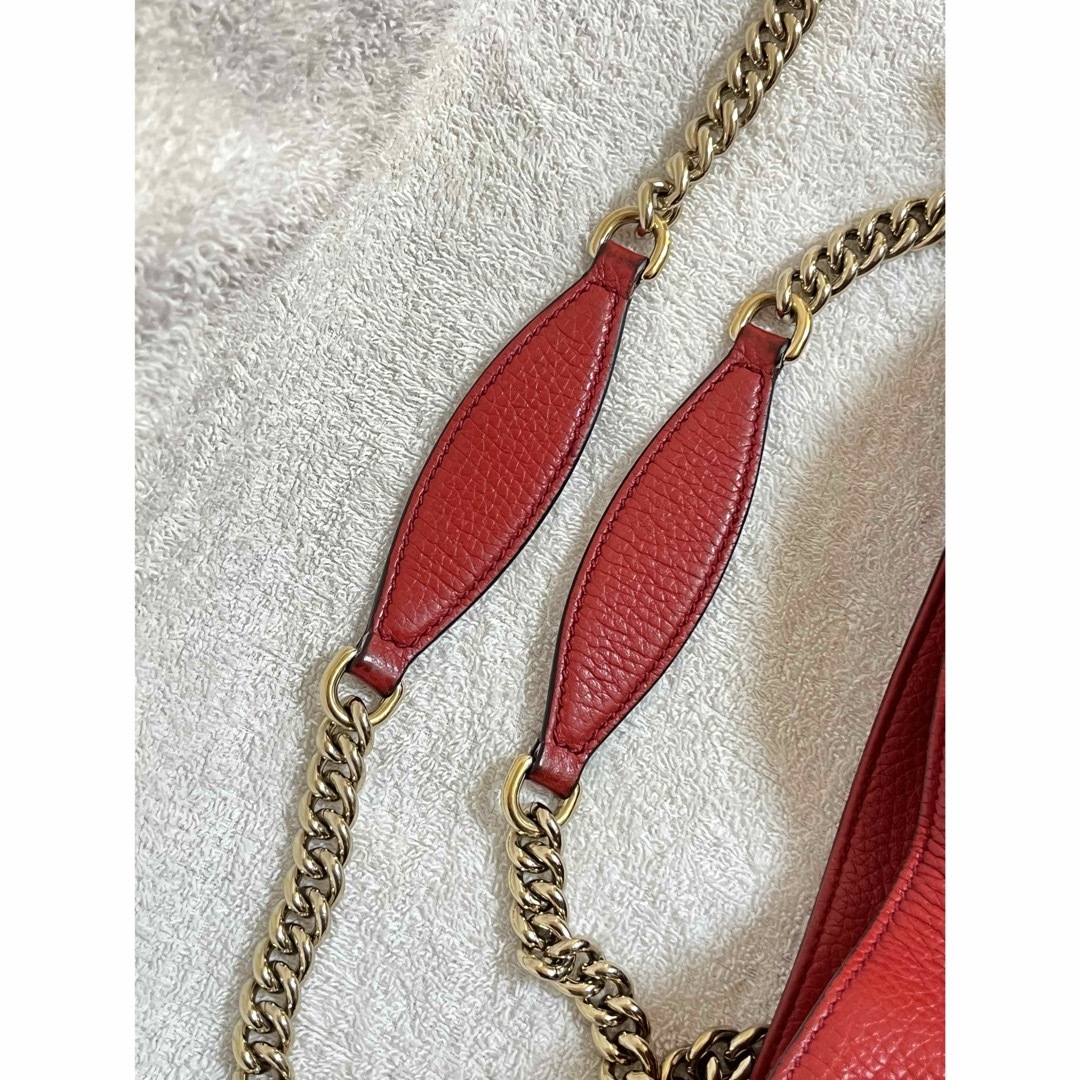 美品 GUCCI グッチ SOHO インターロッキングG ハンドバッグ 美品 GUCCI グッチ SOHO インターロッキングG ハンドバッグ