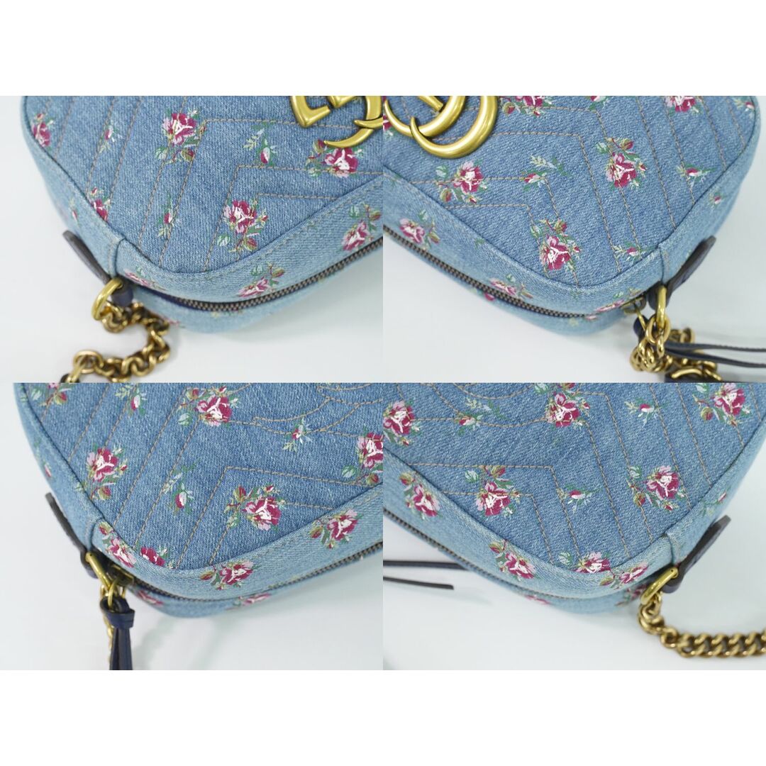 GUCCI - 本物 グッチ GUCCI GGマーモント キルティング スモール GUCCI - 本物 グッチ GUCCI GGマーモント キルティング スモール