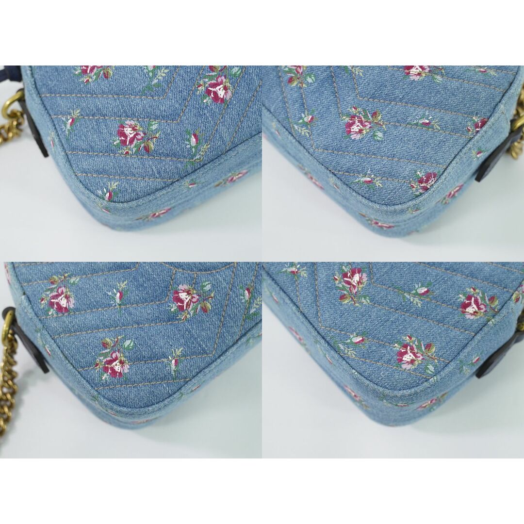 GUCCI - 本物 グッチ GUCCI GGマーモント キルティング スモール GUCCI - 本物 グッチ GUCCI GGマーモント キルティング スモール