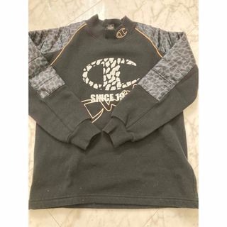 チャンピオン(Champion)のチャンピオン　kids トレーナー　150サイズ　黒(Tシャツ/カットソー)