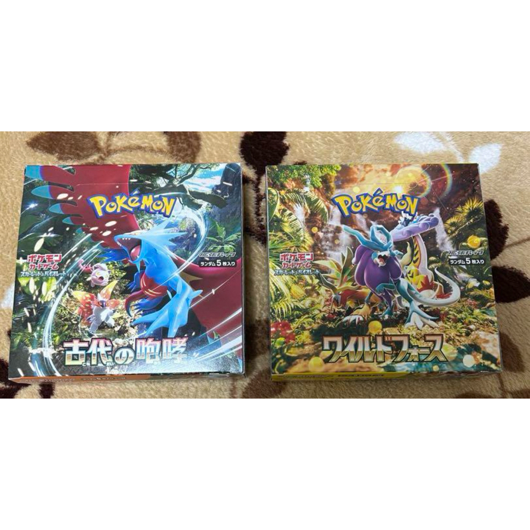 ポケモンカード 古代未来セット 1BOXずつ ポケモンカード 古代未来セット 1BOXずつ