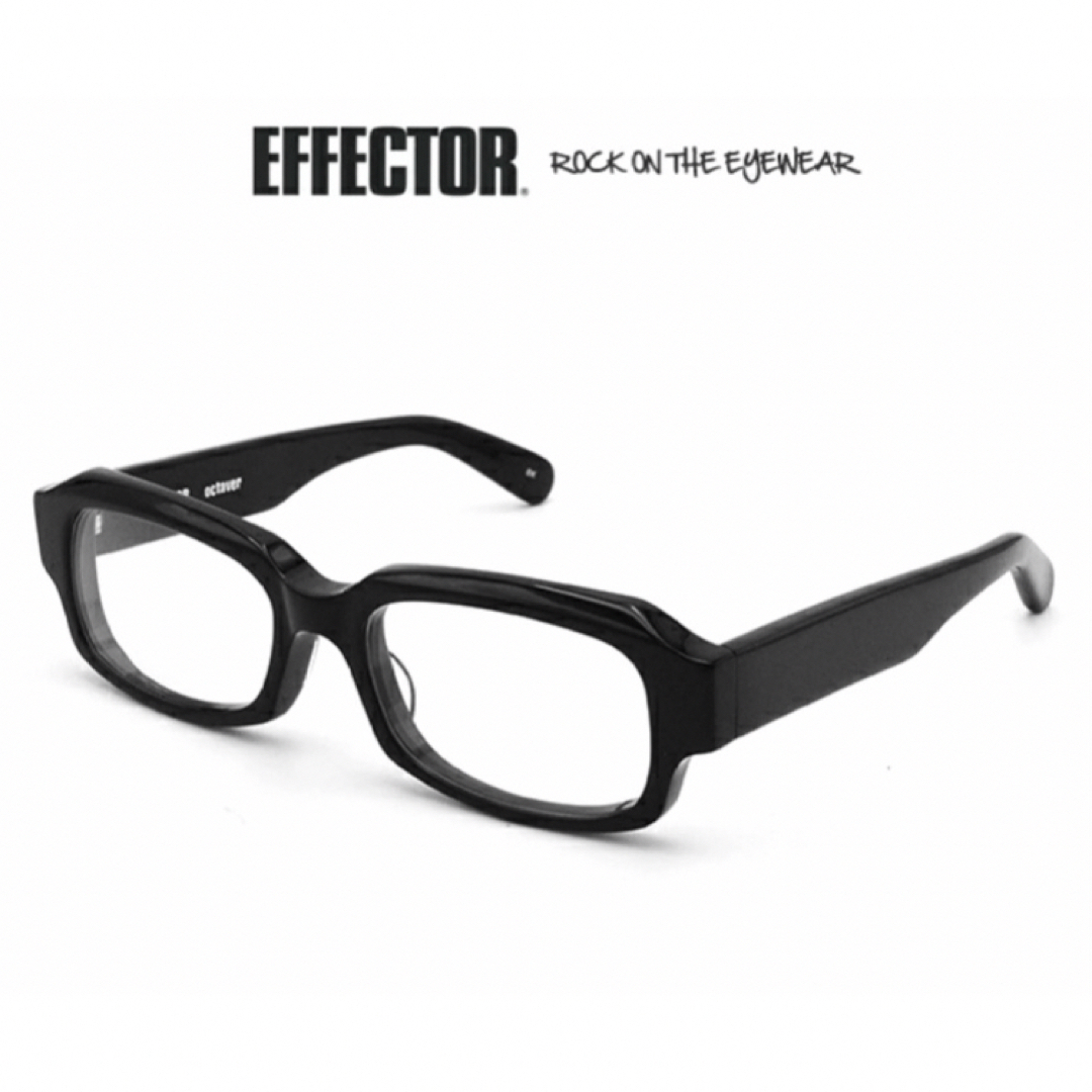 EFFECTOR(エフェクター)のEFFECTOR 定番スクエアフレーム「octaver」新品未使用品 メンズのファッション小物(サングラス/メガネ)の商品写真