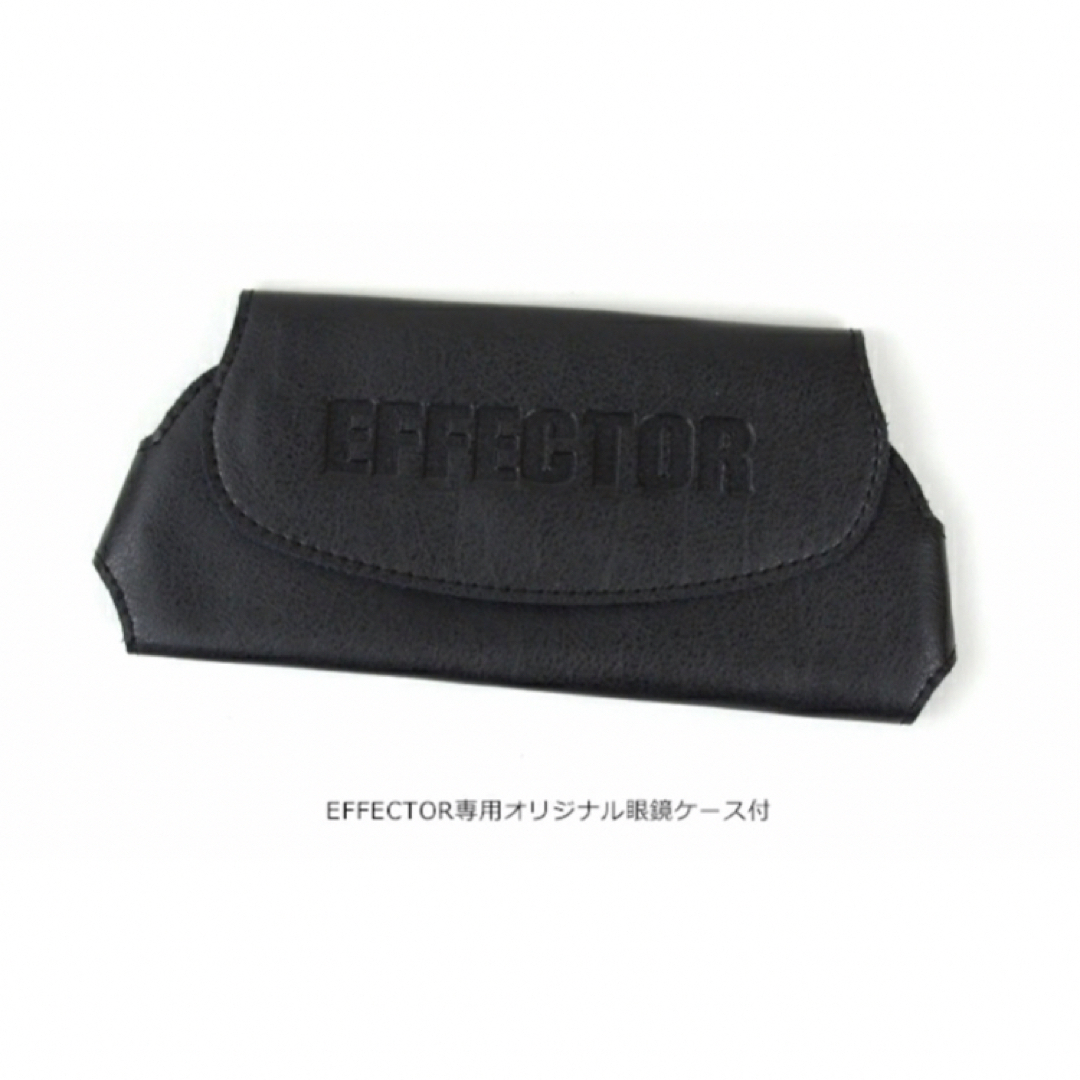 EFFECTOR(エフェクター)のEFFECTOR 定番スクエアフレーム「octaver」新品未使用品 メンズのファッション小物(サングラス/メガネ)の商品写真