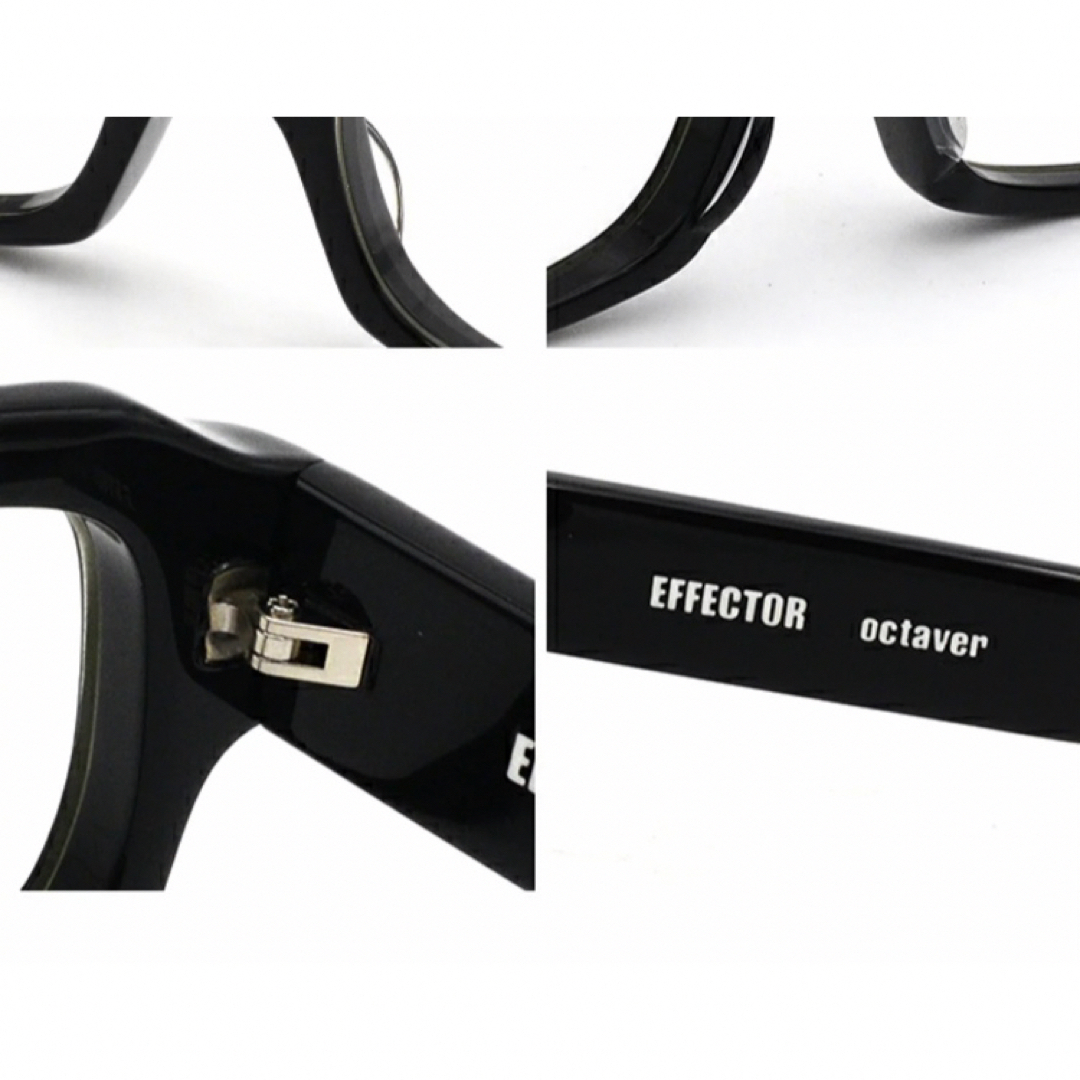 EFFECTOR(エフェクター)のEFFECTOR 定番スクエアフレーム「octaver」新品未使用品 メンズのファッション小物(サングラス/メガネ)の商品写真