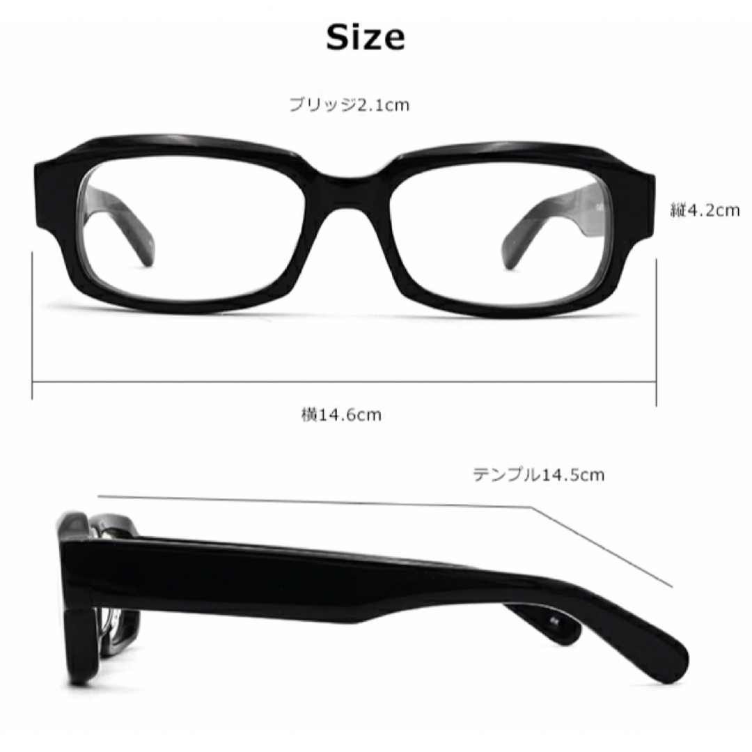 EFFECTOR(エフェクター)のEFFECTOR 定番スクエアフレーム「octaver」新品未使用品 メンズのファッション小物(サングラス/メガネ)の商品写真