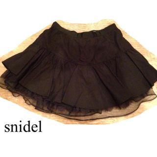 スナイデル(SNIDEL)のsnidel/フリルキュロット(ミニスカート)